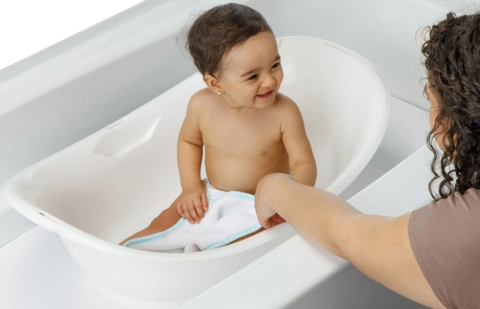 Safety 1st 3-in-1 Clean Fun Rigid Baby Bathtub, Harbor Mist