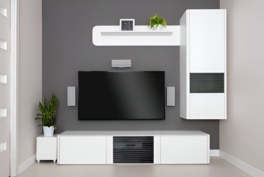 TV Stand with Mount - TV Stands & Entertainment Centers