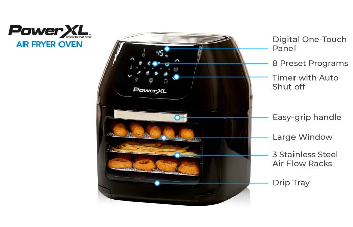 Air fryer xl 5.3 qt best sale