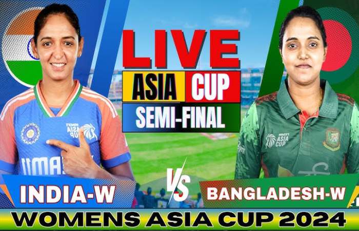 India Women’s Vs. Bangladesh Women's Live Score