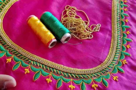 Simple Embroidery Designs for Blouses