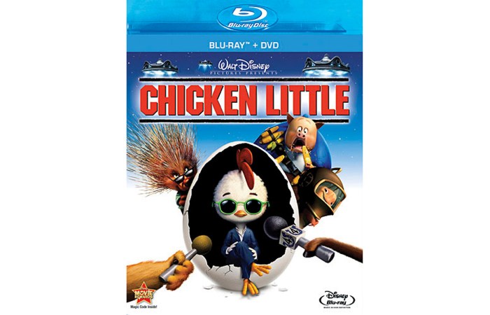 Walmart Chicken Little (Blu-Ray + DVD)